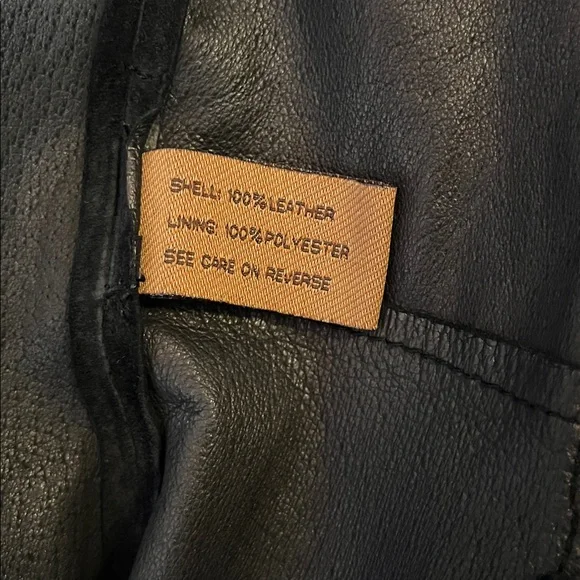 Vintage 90s Goth black suede leather maxi duster trench coat jacket - Picture 7 of 7